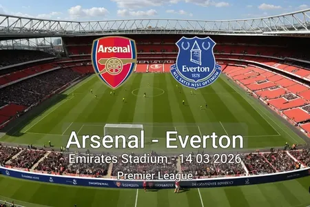 Arsenal vs Everton Emirates Stadium - 14 03 2026 Premier League