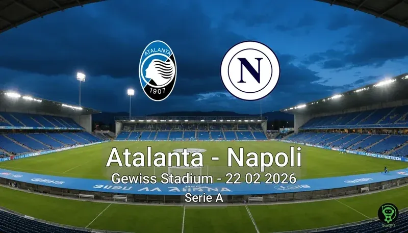 Atalanta vs Napoli Gewiss Stadium - 22 02 2026 Serie A