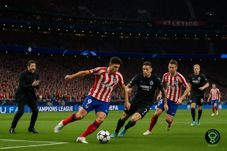Atlético de Madrid: Clave victoria ante el Brujas