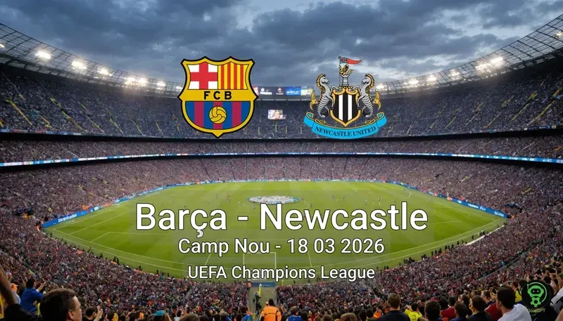 Barça vs Newcastle Camp Nou - 18 03 2026 UEFA Champions League