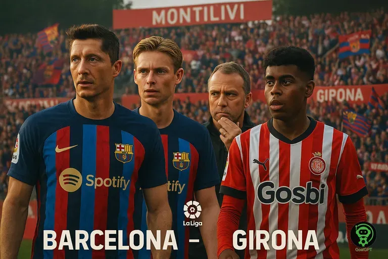 Barcelona vs Girona: Alineación y Dudas Previas al Partido