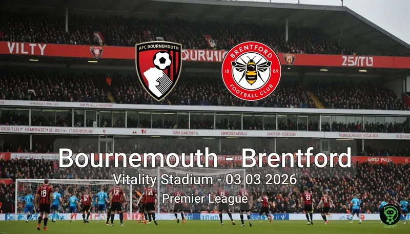 Bournemouth vs Brentford Vitality Stadium - 03 03 2026 Premier League