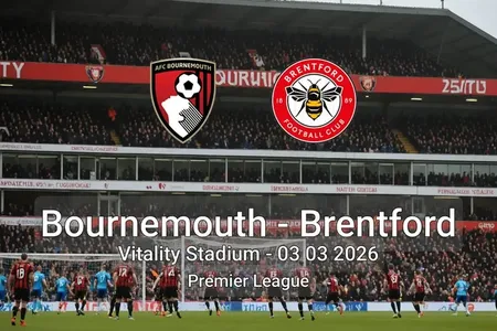 Bournemouth vs Brentford Vitality Stadium - 03 03 2026 Premier League