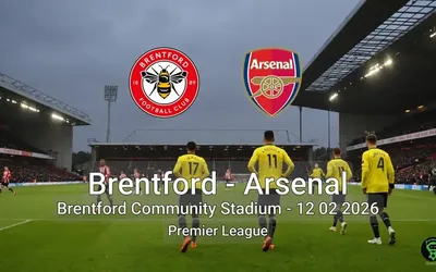 Brentford vs Arsenal Brentford Community Stadium - 12 02 2026 Premier League