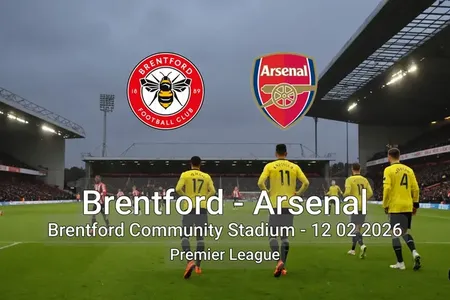 Brentford vs Arsenal Brentford Community Stadium - 12 02 2026 Premier League