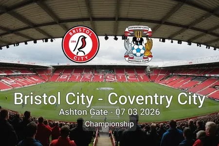 Bristol City vs Coventry City Ashton Gate - 07 03 2026 Championship