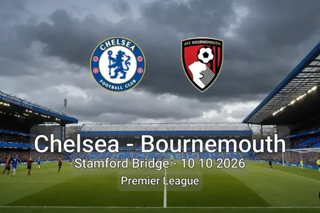 Chelsea vs Bournemouth Stamford Bridge - 10 10 2026 Premier League