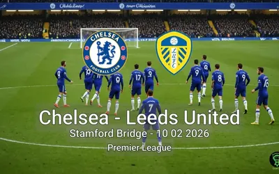 Chelsea vs Leeds United Stamford Bridge - 10 02 2026 Premier League