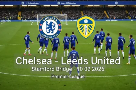 Chelsea vs Leeds United Stamford Bridge - 10 02 2026 Premier League