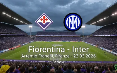 Fiorentina vs Inter Artemio Franchi, Firenze - 22 03 2026 Serie A