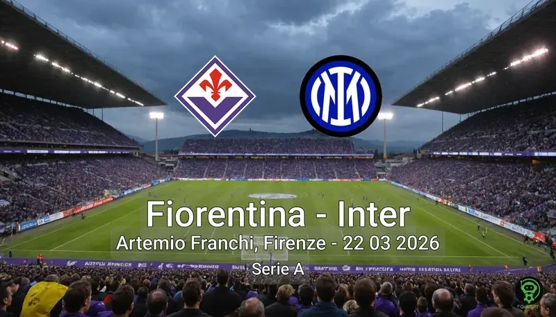 Fiorentina vs Inter Artemio Franchi, Firenze - 22 03 2026 Serie A