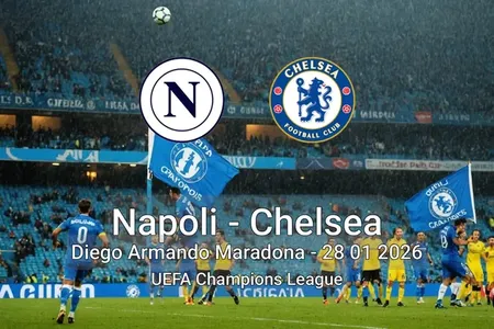 Napoli vs Chelsea Diego Armando Maradona – 28 01 2026 UEFA Champions League