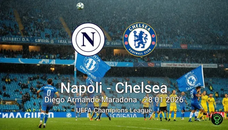 Napoli vs Chelsea Diego Armando Maradona – 28 01 2026 UEFA Champions League