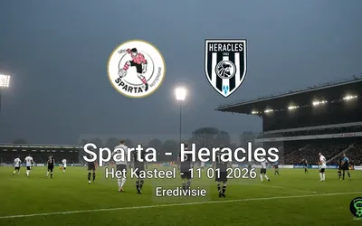 Sparta vs Heracles Het Kasteel – 11 01 2026 Eredivisie