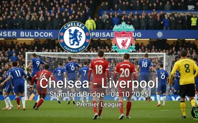 Chelsea vs Liverpool Stamford Bridge – 04 10 2025 Premier League
