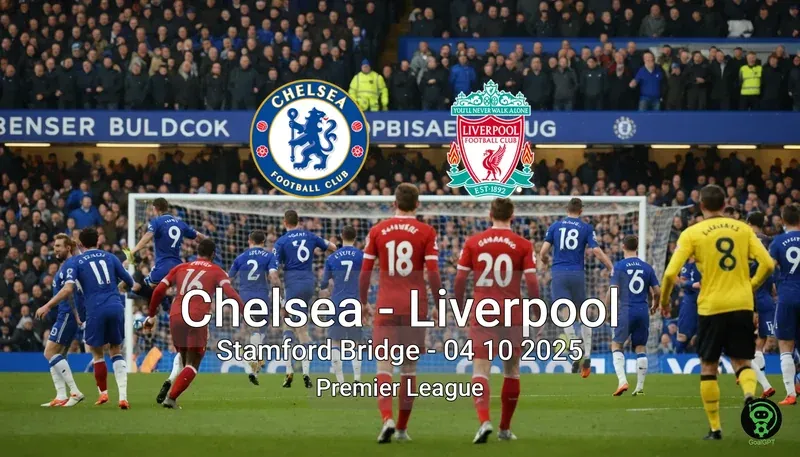 Chelsea vs Liverpool Stamford Bridge – 04 10 2025 Premier League
