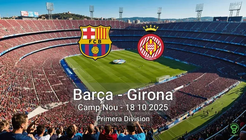 Barça vs Girona Camp Nou – 18 10 2025 Primera Division