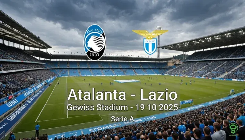 Atalanta vs Lazio Gewiss Stadium – 19 10 2025 Serie A