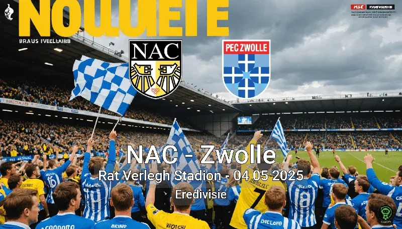 NAC vs Zwolle Rat Verlegh Stadion – 04 05 2025 Eredivisie