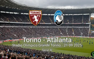 Torino vs Atalanta Stadio Olimpico Grande Torino – 21 09 2025 Serie A