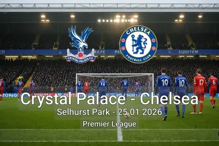 Crystal Palace vs Chelsea Selhurst Park – 25 01 2026 Premier League
