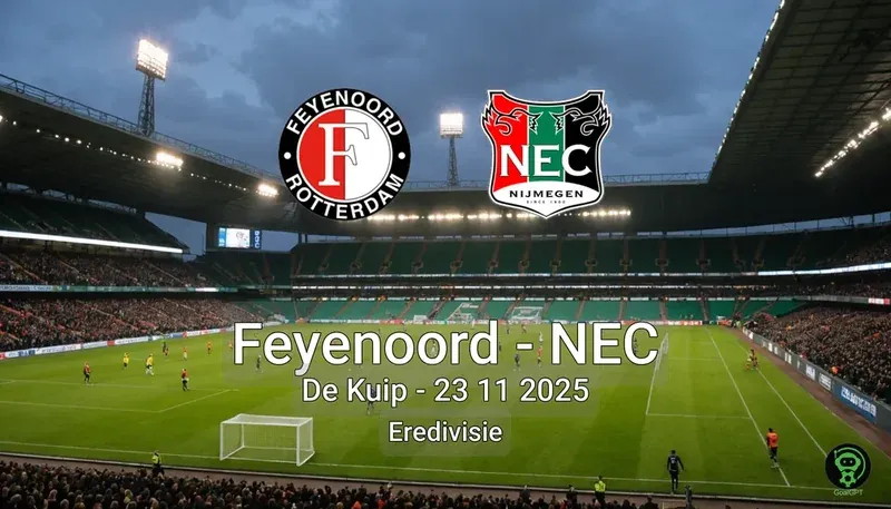 Feyenoord vs NEC De Kuip – 23 11 2025 Eredivisie