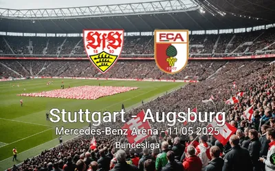 Stuttgart vs Augsburg Mercedes-Benz Arena – 11 05 2025 Bundesliga