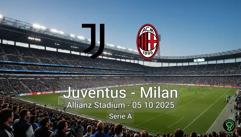 Juventus vs Milan Allianz Stadium – 05 10 2025 Serie A