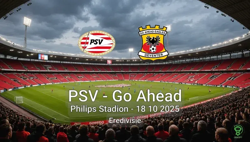 PSV vs Go Ahead Philips Stadion – 18 10 2025 Eredivisie