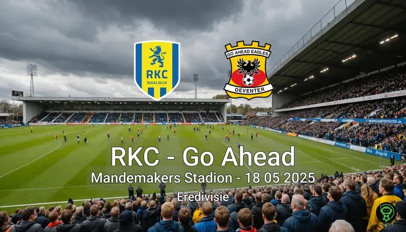 RKC vs Go Ahead Mandemakers Stadion – 18 05 2025 Eredivisie