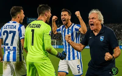 Pescara torna in Serie B: trionfo epico ai rigori