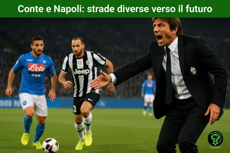 Conte e Napoli: strade diverse verso il futuro