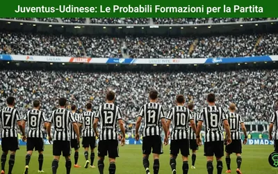 Juventus-Udinese: Le Probabili Formazioni per la Partita