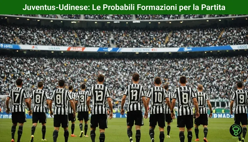 Juventus-Udinese: Le Probabili Formazioni per la Partita