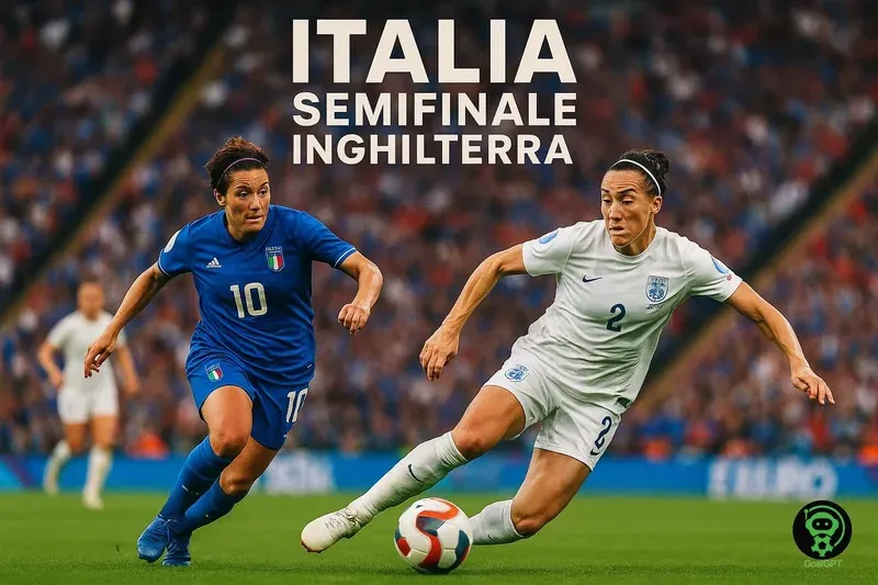Italia vs Inghilterra: Semifinale storica agli Europei femminili