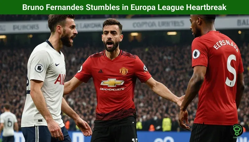 Bruno Fernandes Stumbles in Europa League Heartbreak