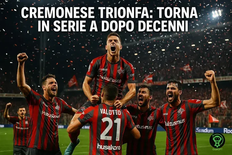 Cremonese Trionfa: Torna in Serie A dopo Decenni