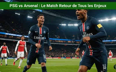 PSG vs Arsenal : Le Match Retour de Tous les Enjeux