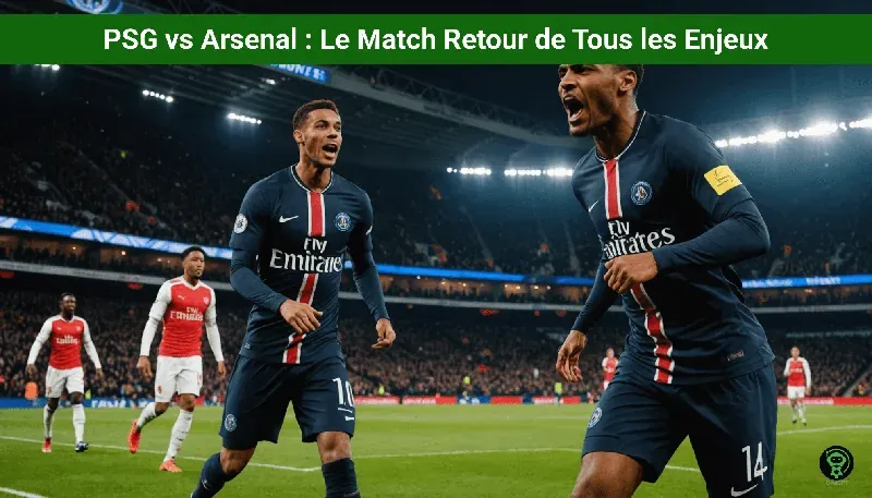 PSG vs Arsenal : Le Match Retour de Tous les Enjeux