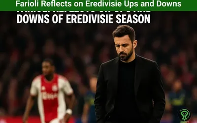 Farioli Reflects on Eredivisie Ups and Downs