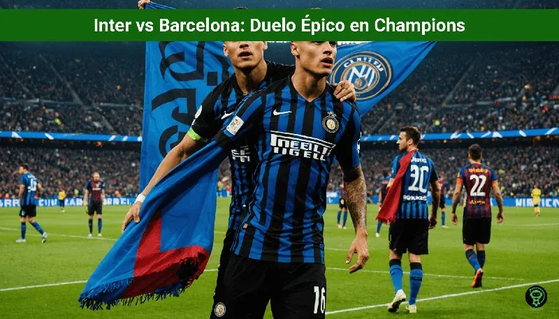 Inter vs Barcelona: Duelo Épico en Champions