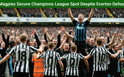 Magpies Secure Champions League Spot Despite Everton Defeat