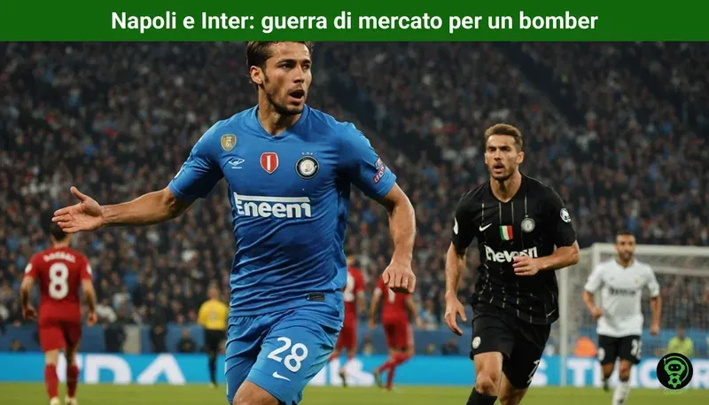 Napoli e Inter: guerra di mercato per un bomber
