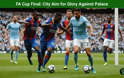 FA Cup Final: City Aim for Glory Against Palace