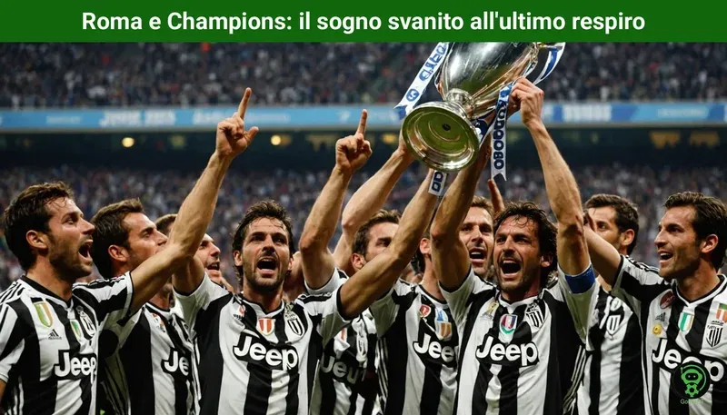 Roma e Champions: il sogno svanito all’ultimo respiro