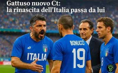 Gattuso nuovo Ct: la rinascita dell’Italia passa da lui