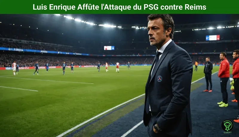 Luis Enrique Affûte l’Attaque du PSG contre Reims