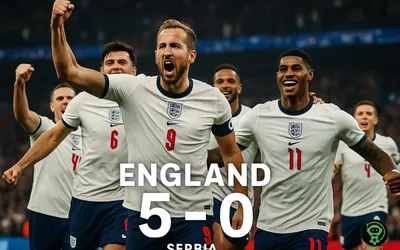 Inghilterra Domina Serbia 5-0, Qualificazione Imminente!
