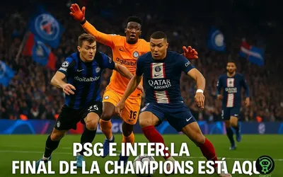 PSG e Inter: la final de la Champions está aquí
