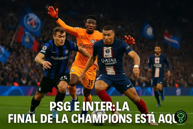PSG e Inter: la final de la Champions está aquí